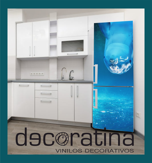 Vinilo Decorativo Nevera "Flipper"