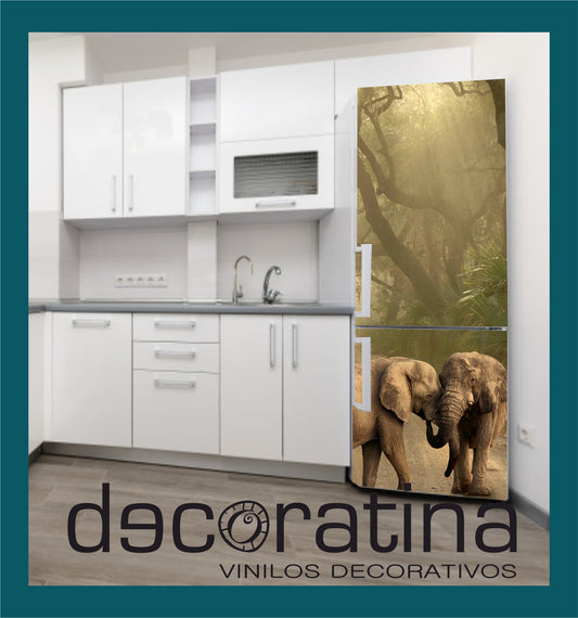 Vinilo Decorativo Nevera " Selvático"