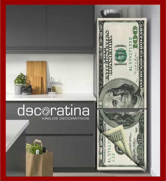 Vinilo Decorativo Nevera "Benjamin"